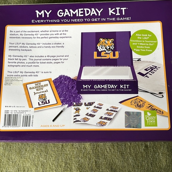 LSU Game Day Kit-NIB - Picture 2 of 6